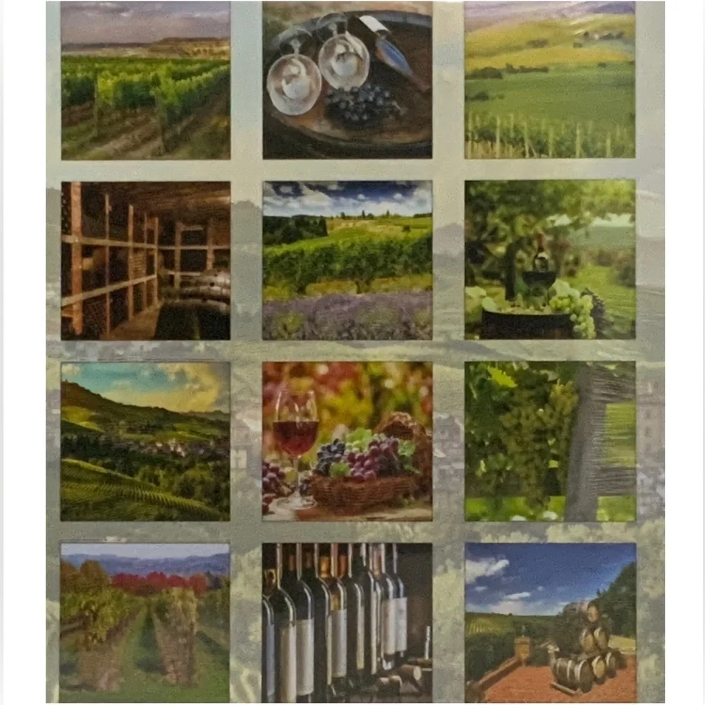 Calendar 2024 Wine Country 16 Month Wall Calendar Organizer Full Size 12 X 22 in